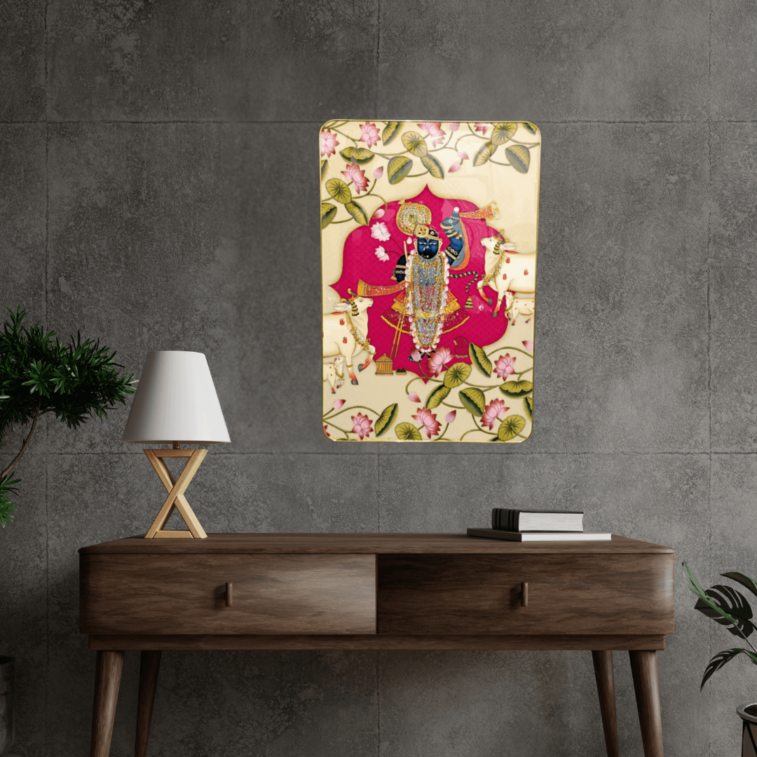 God Idol Wall Painting Style 4